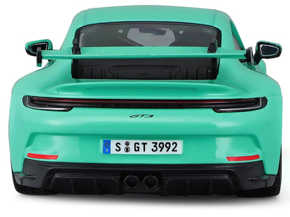 Porsche 911 GT3 Light Green 1/24 Diecast Model Car by Bburago by Bburago