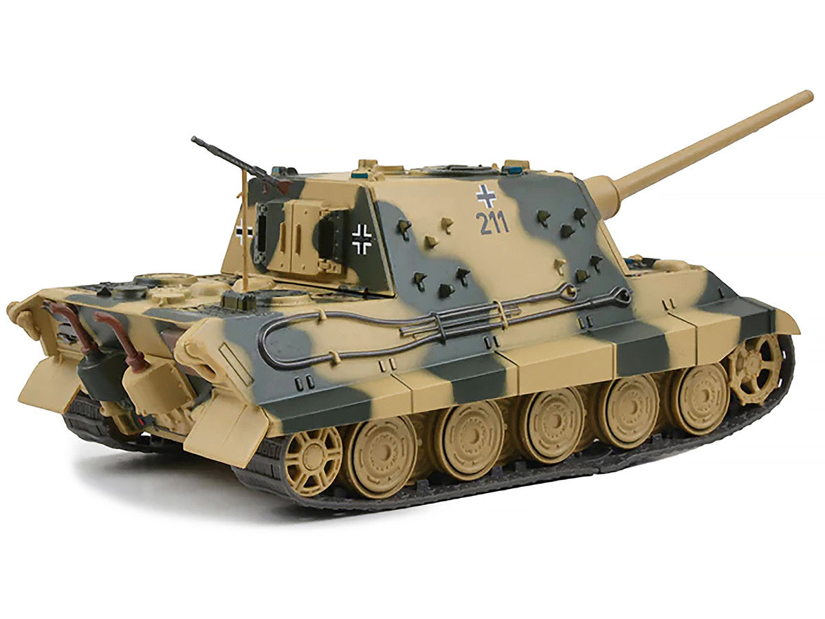 German Sd. Kfz. 186 Jagdpanzer VI Jagdtiger Heavy Tank Destroyer #211 with Henschel Turret "Schwere Panzerjager Abteilung 512 Germany 1945" 1/43 Diecast Model by AFVs of WWII by AFV's of WWII