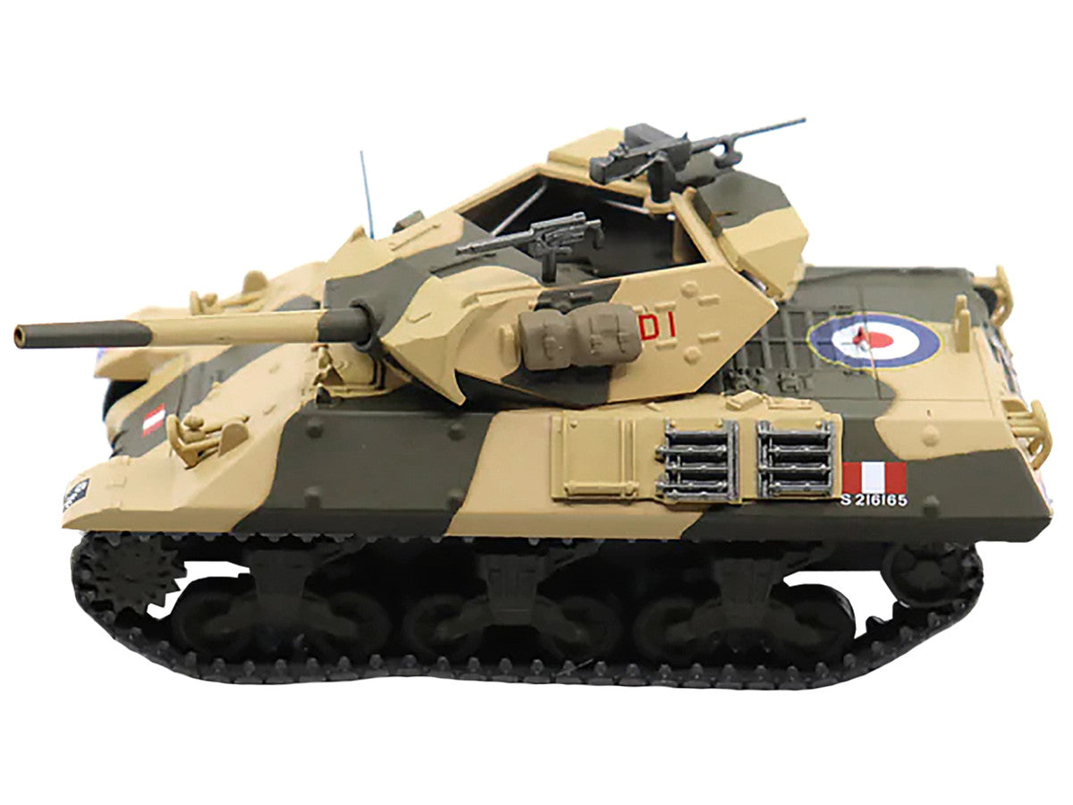 M10 Tank Destroyer D1 #77 "U.S.A. 72nd Anti-Tank Regiment 6th Armored Division Italy August 1944" 1/43 Diecast Model by AFVs of WWII by AFV's of WWII