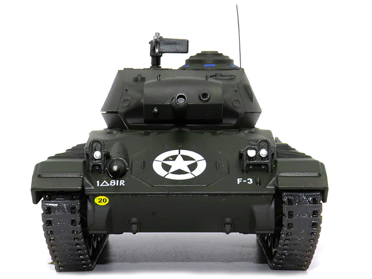 M24 "Chaffee" Tank #3 "U.S.A. 1st Armored Division Italy April 1945" 1/43 Diecast Model by AFVs of WWII by AFV's of WWII