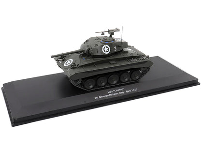 M24 "Chaffee" Tank #3 "U.S.A. 1st Armored Division Italy April 1945" 1/43 Diecast Model by AFVs of WWII by AFV's of WWII