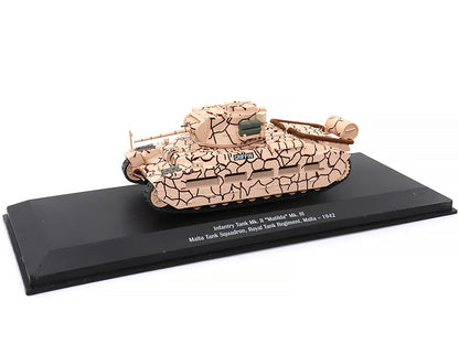 Infantry Tank Mk. II "Matilda" Mk. III "Griffin" "Malta Tank Squadron Royal Tank Regiment Malta 1942" 1/43 Diecast Model by AFVs of WWII by AFV's of WWII