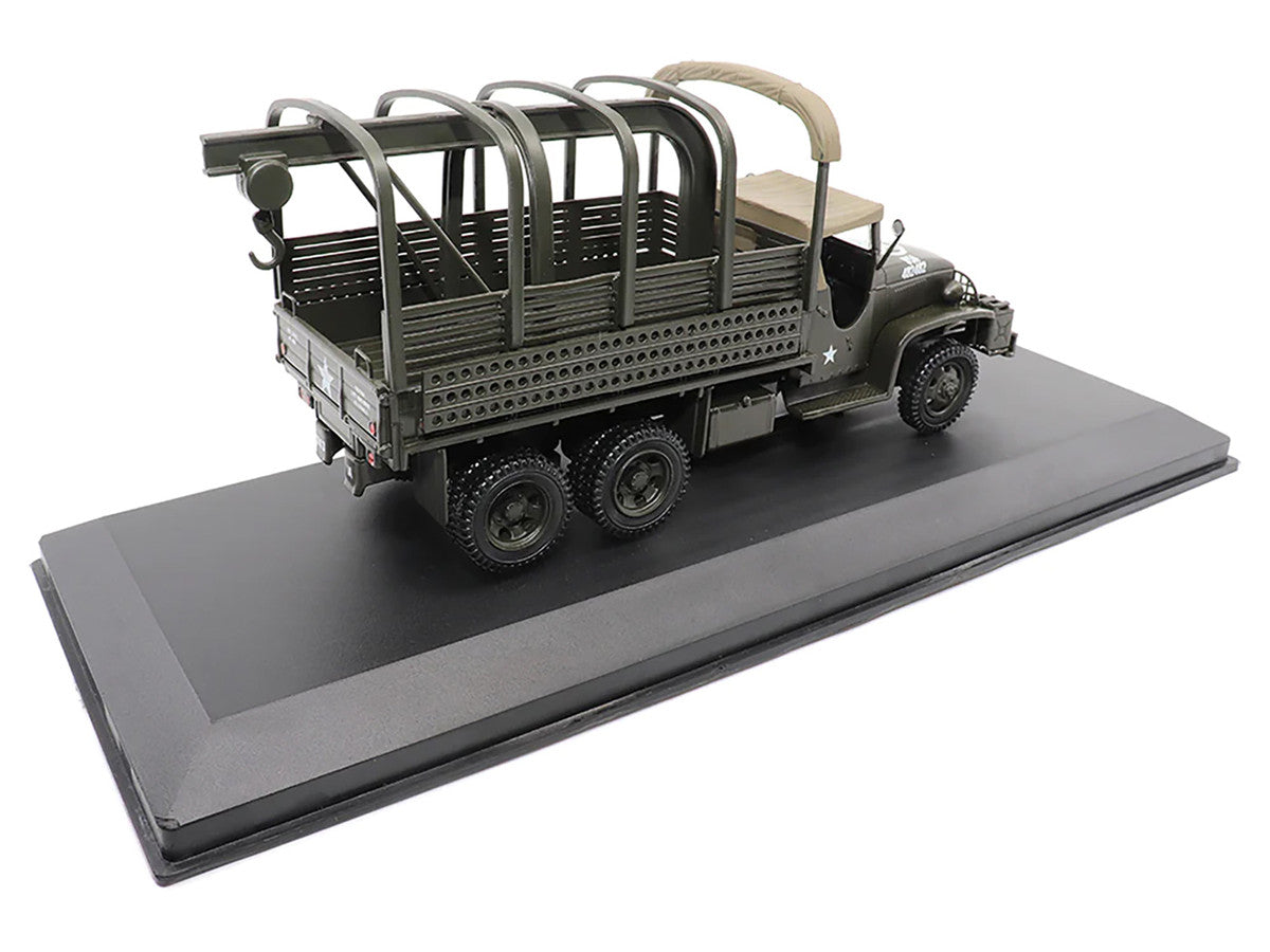GMC CCKW353 Wrecker Tow Truck Olive Drab "United States Army" 1/43 Diecast Model by Militaria Die Cast by Militaria Die Cast