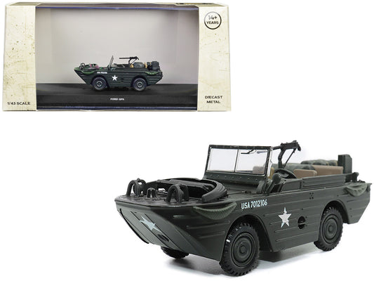 Ford GPA Amphibious Vehicle Olive Drab "United States Army" 1/43 Diecast Model by Militaria Die Cast by Militaria Die Cast