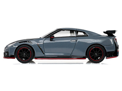 2024 Nissan GT-R (R35) NISMO RHD (Right Hand Drive) Stealth Gray with Carbon Top and Hood "Tokyo Torque" Series 10 1/64 Diecast Model Car by Greenlight by Greenlight