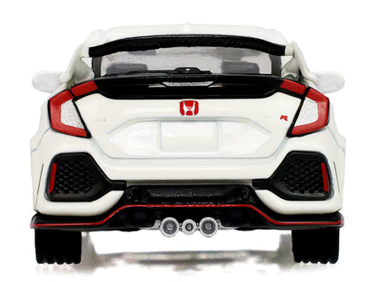 2018 Honda Civic Type-R (FK8) RHD (Right Hand Drive) Championship White with Carbon Hood "Tokyo Torque" Series 10 1/64 Diecast Model Car by Greenlight by Greenlight
