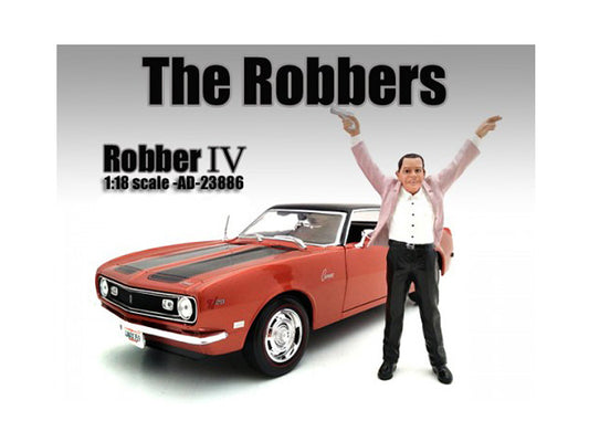 "The Robbers" Robber IV Figure For 1:18 Scale Models by American Diorama by American Diorama