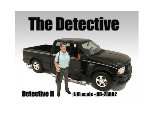 "The Detective #2" Figure For 1:18 Scale Models by American Diorama by American Diorama