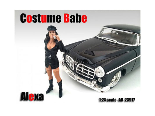 Costume Babe Alexa Figure For 1/24 Scale Models by American Diorama by American Diorama