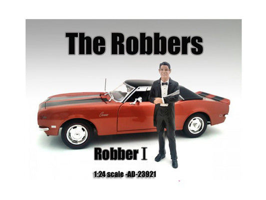 "The Robbers" Robber I Figure For 1:24 Scale Models by American Diorama by American Diorama