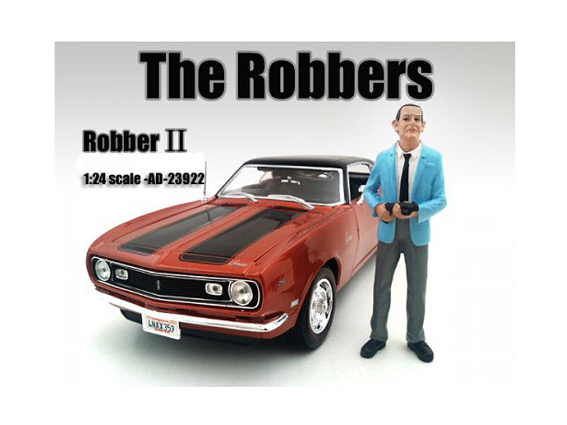 "The Robbers" Robber II Figure For 1:24 Scale Models by American Diorama by American Diorama