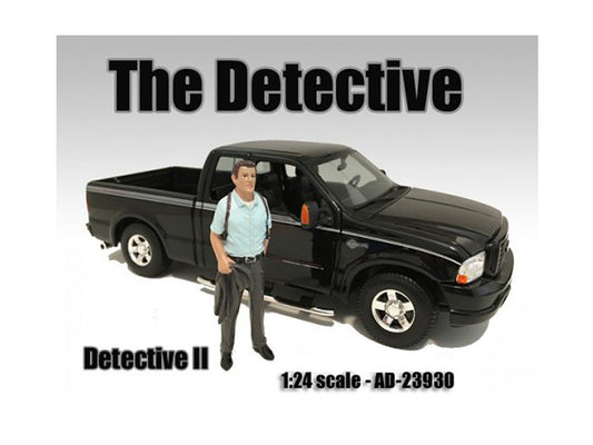 "The Detective #2" Figure For 1:24 Scale Models by American Diorama by American Diorama