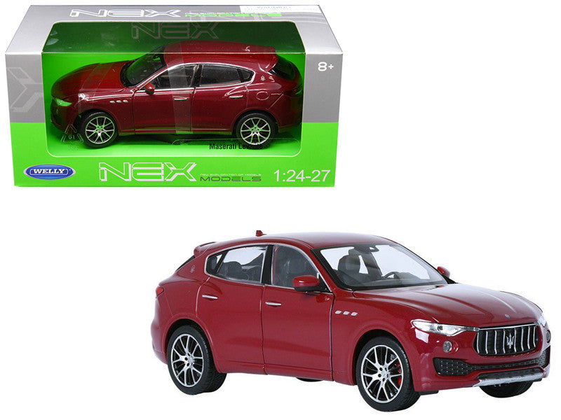 Maserati Levante Red 1/24 - 1/27 Diecast Model Car by Welly by Welly