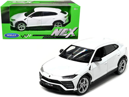 Lamborghini Urus White "NEX Models" 1/24 Diecast Model Car by Welly by Welly