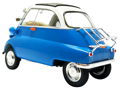 BMW Isetta Blue and White "NEX Models" 1/18 Diecast Model Car by Welly by Welly