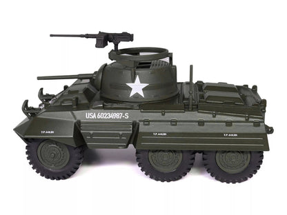 M8 Light Armored Car Olive Drab "United States Army" 1/43 Diecast Model by Militaria Die Cast by Militaria Die Cast