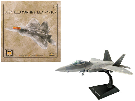 Lockheed Martin F-22A Raptor Aircraft "1st FW 94th FS" United States Air Force 1/72 Diecast Model by Militaria Die Cast by Militaria Die Cast