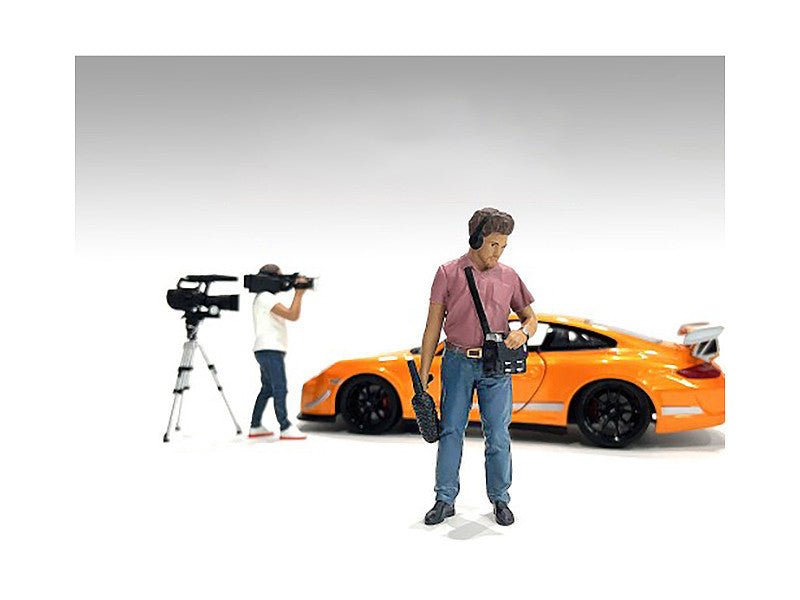 "On-Air" Figure 4 for 1/18 Scale Models by American Diorama by American Diorama