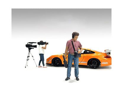 "On-Air" Figure 4 for 1/18 Scale Models by American Diorama by American Diorama