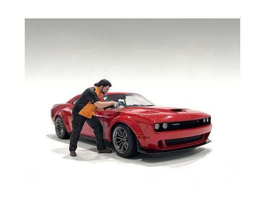 "Detail Masters" Figure 4 (Buff & Wax) for 1/18 Scale Models by American Diorama by American Diorama