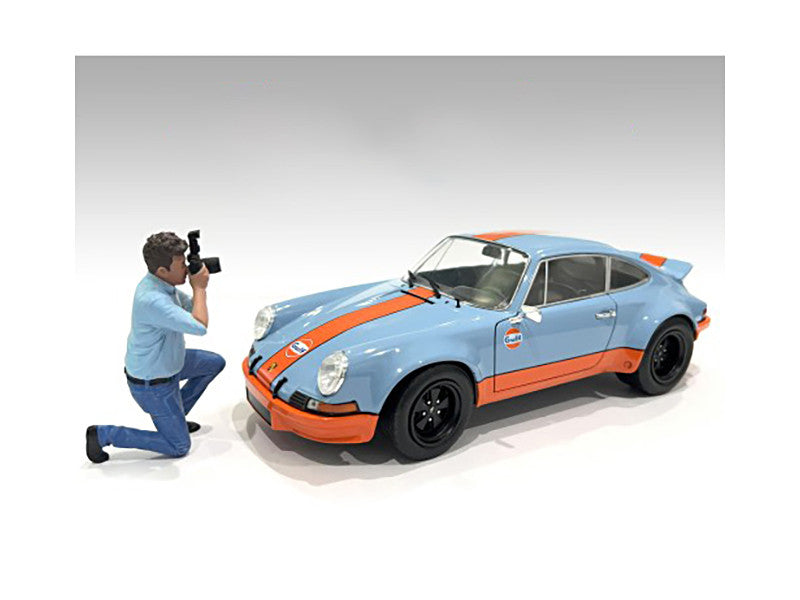 "Photographers" Figure #3 for 1/24 Scale Models by American Diorama by American Diorama