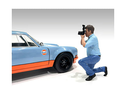 "Photographers" Figure #3 for 1/24 Scale Models by American Diorama by American Diorama