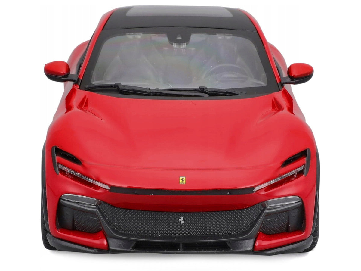 Ferrari Purosangue Red with Sunroof "Race + Play" Series 1/24 Diecast Model Car by Bburago by Bburago