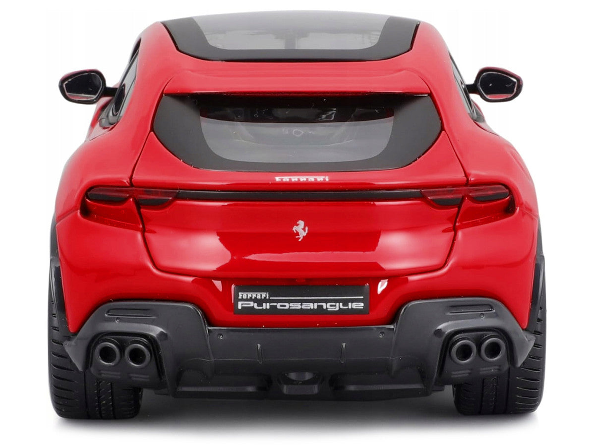 Ferrari Purosangue Red with Sunroof "Race + Play" Series 1/24 Diecast Model Car by Bburago by Bburago