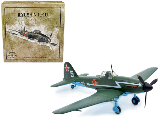 Ilyushin IL-10 Ground Attack Aircraft (USSR 1944) 1/72 Diecast Model by Warbirds of WWII by War Birds of WWII