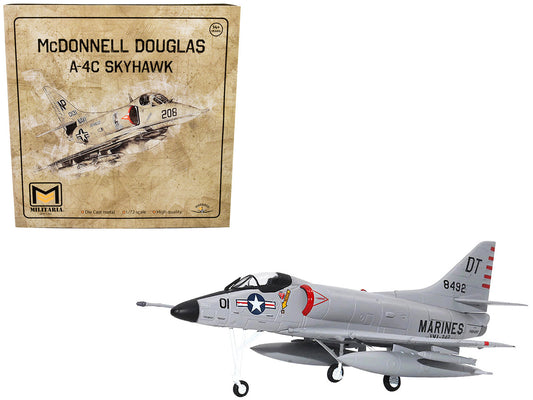 McDonnell Douglas A-4C Skyhawk Attack Aircraft "US Navy" 1/72 Diecast Model by Militaria Die Cast by Militaria Die Cast