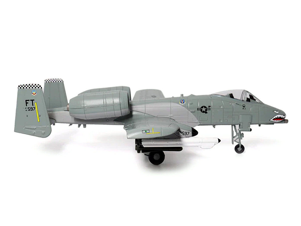 Fairchild Republic A-10 Thunderbolt II "Warthog" Attack Aircraft "75th Fighter Squadron 23rd Fighter Group Bagram AFB Afghanistan" (2011) United States Air Force 1/72 Diecast Model by Militaria Die Cast by Militaria Die Cast