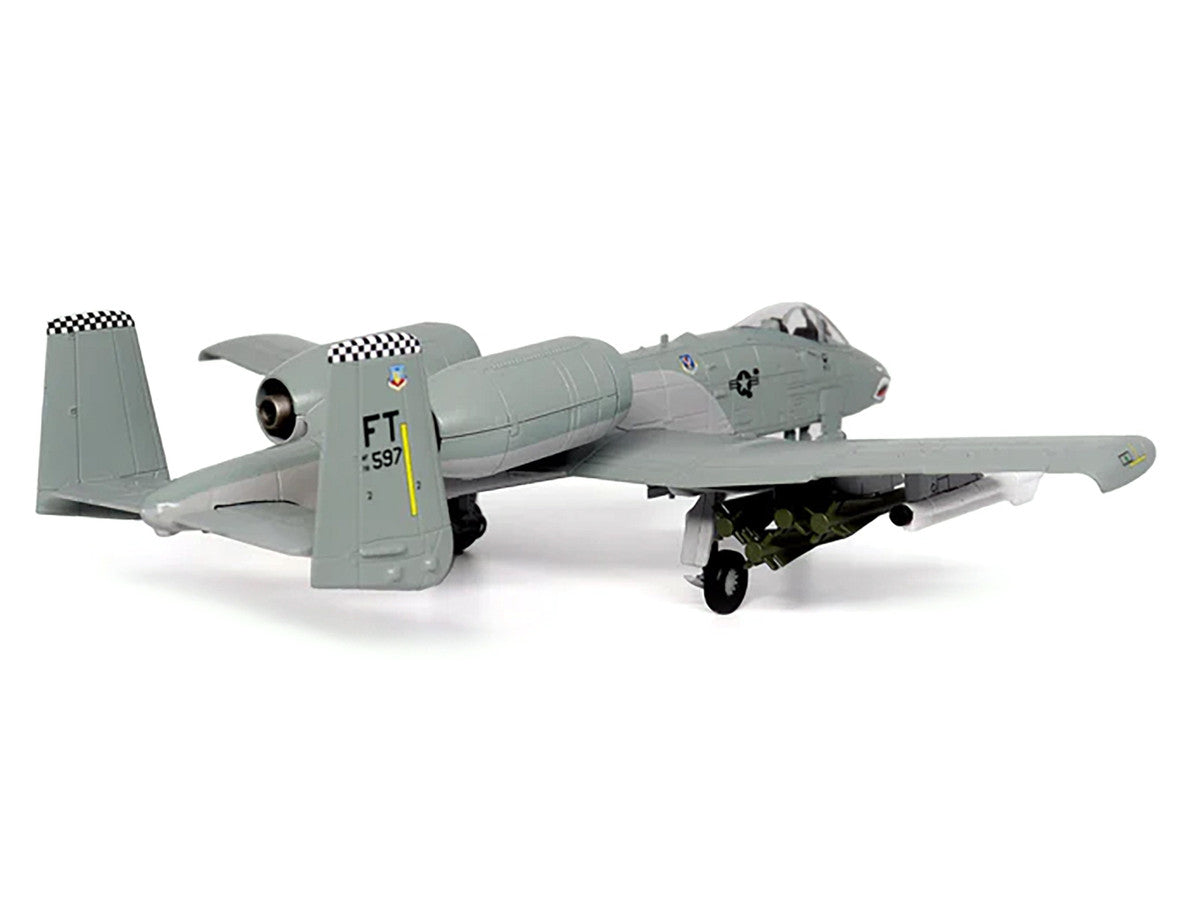 Fairchild Republic A-10 Thunderbolt II "Warthog" Attack Aircraft "75th Fighter Squadron 23rd Fighter Group Bagram AFB Afghanistan" (2011) United States Air Force 1/72 Diecast Model by Militaria Die Cast by Militaria Die Cast
