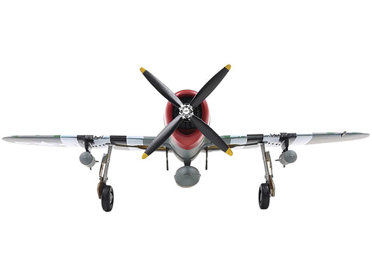 Republic P-47 Thunderbolt Fighter Aircraft "Lt. Col. Francis S. "Gabby" Gabreski" United States Army Air Forces 1/72 Diecast Model by Militaria Die Cast by Militaria Die Cast