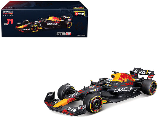 Red Bull Racing RB18 #11 Sergio Perez "Oracle" Winner Formula One F1 "Constructor's Champion" (2022) 1/24 Diecast Model Car by Bburago by Bburago