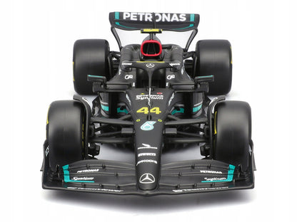 Mercedes-AMG F1 W14 E Performance #44 Lewis Hamilton "Petronas" Formula One F1 "World Championship" (2023) with Driver Figure "Race" Series 1/24 Diecast Model Car by Bburago by Bburago