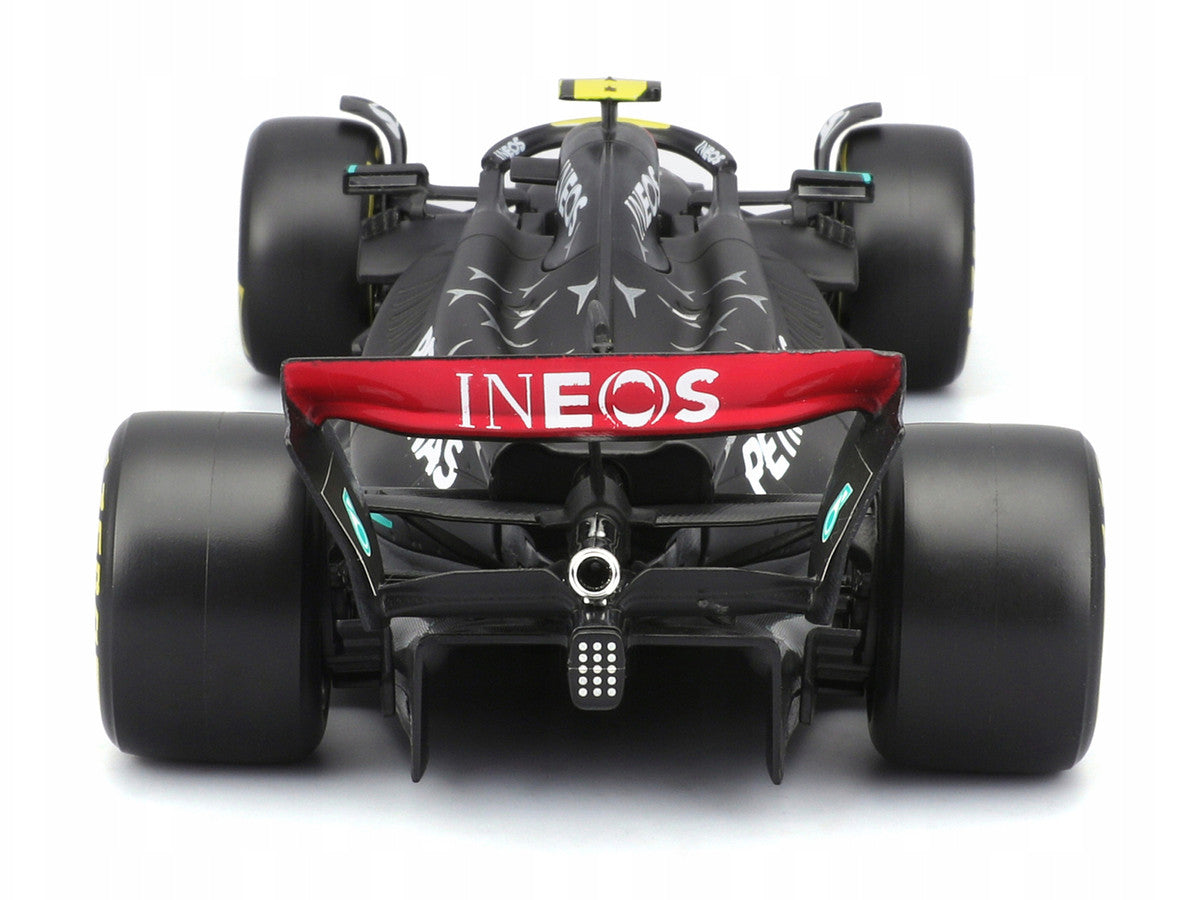 Mercedes-AMG F1 W14 E Performance #44 Lewis Hamilton "Petronas" Formula One F1 "World Championship" (2023) with Driver Figure "Race" Series 1/24 Diecast Model Car by Bburago by Bburago