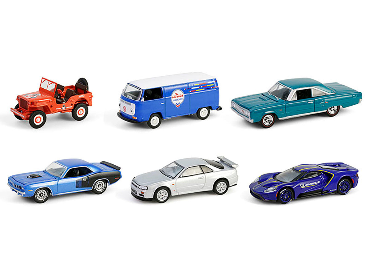 "Anniversary Collection" Set of 6 pieces Series 17 1/64 Diecast Model Cars by Greenlight by Greenlight