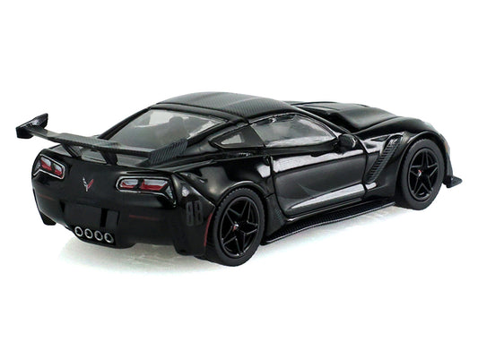2019 Chevrolet Corvette ZR1 Black "Black Bandit" Series 31 1/64 Diecast Model Car by Greenlight by Greenlight