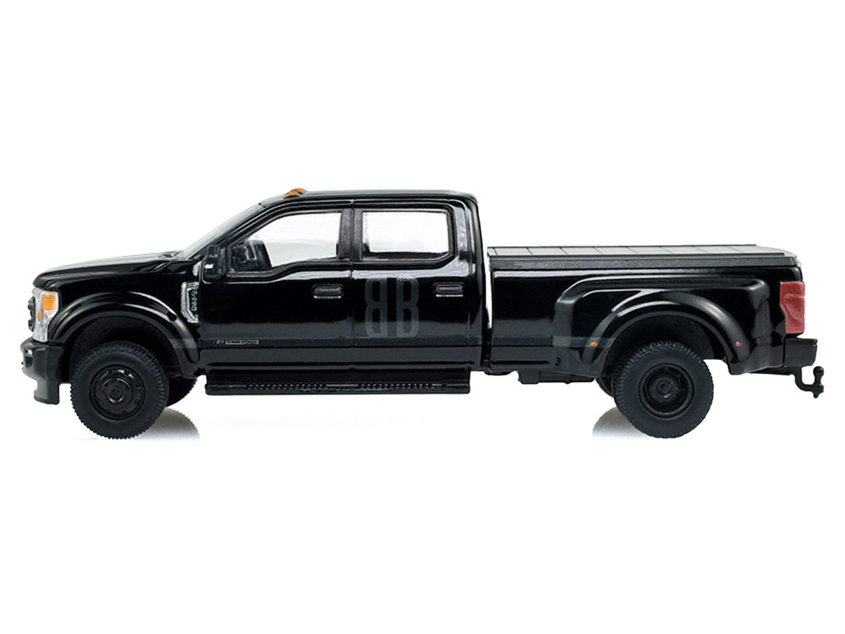 2020 Ford F-450 XL Super Duty Pickup Truck Black "Black Bandit" Series 31 1/64 Diecast Model Car by Greenlight by Greenlight