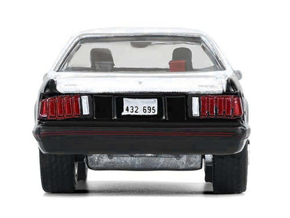 1982 Ford Mustang SSP "Texas Department of Public Safety Highway Patrol" Black with White Hood and Top "Hobby Exclusive" Series 1/64 Diecast Model Car by Greenlight by Greenlight