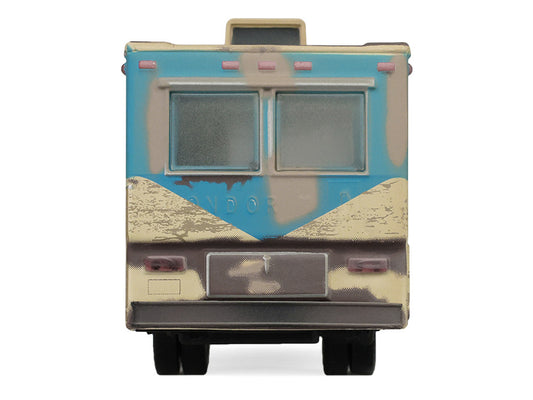 1972 Condor II RV (Recreational Vehicle) "Going on Vacation" Evergreen (Weathered) "Hobby Exclusive" Series 1/64 Diecast Model Car by Greenlight by Greenlight