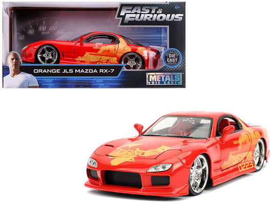 Orange Julius' Mazda RX-7 "Fast & Furious" Movie 1/24 Diecast Model Car by Jada by Jada