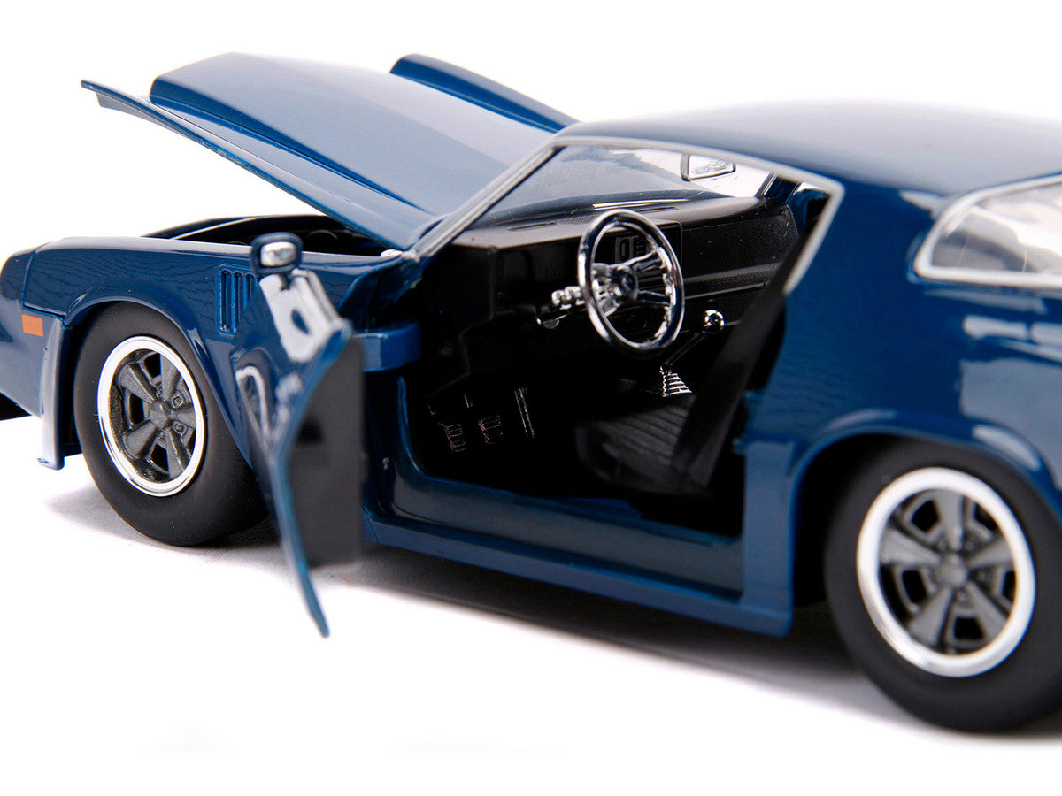 Billy's Chevrolet Camaro Z28 Dark Blue with Collectible Coin "Stranger Things" (2016) TV Series 1/24 Diecast Model Car by Jada by Jada