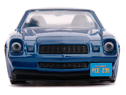 Billy's Chevrolet Camaro Z28 Metallic Dark Blue "Stranger Things" (2016) TV Series "Hollywood Rides" 1/32 Diecast Model Car by Jada by Jada