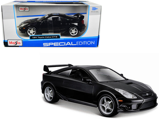 Toyota Celica GT-S Black "Special Edition" Series 1/24 Diecast Model Car by Maisto by Maisto