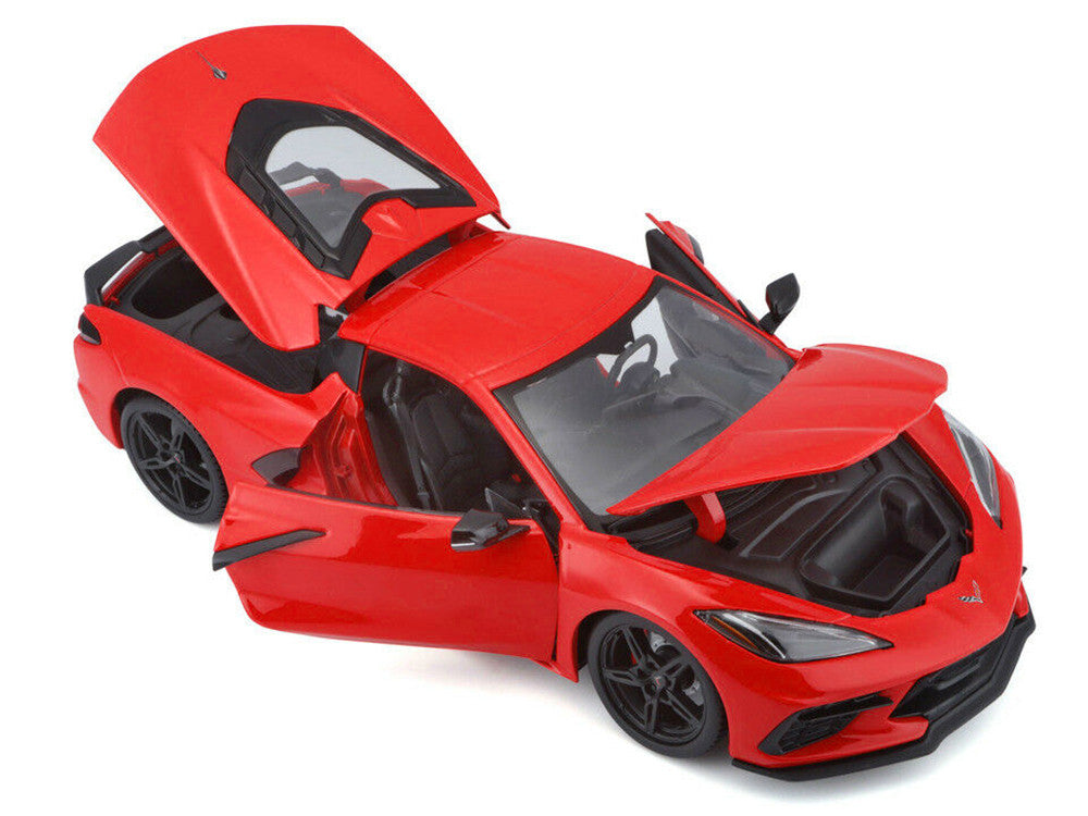 2020 Chevrolet Corvette Stingray C8 Red 1/18 Diecast Model Car by Maisto by Maisto