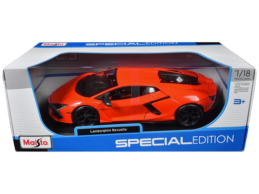Lamborghini Revuelto Orange "Special Edition" Series 1/18 Diecast Model Car by Maisto by Maisto