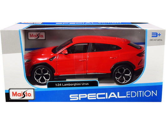 Lamborghini Urus Red "Special Edition" Series 1/24 Diecast Model Car by Maisto by Maisto