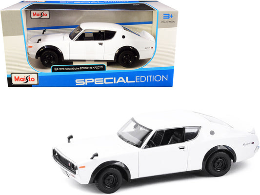 1973 Nissan Skyline 2000GT-R (KPGC110) White "Special Edition" Series 1/24 Diecast Model Car by Maisto by Maisto