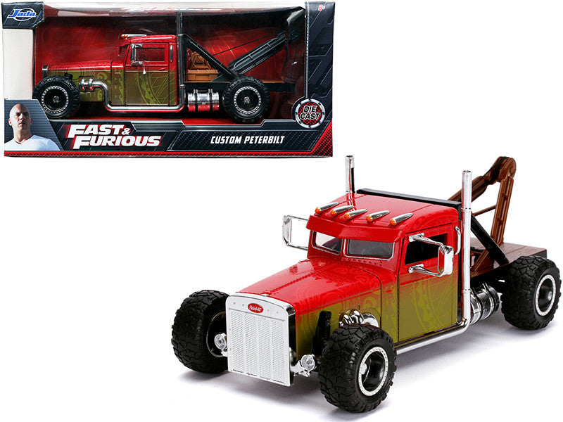 Custom Peterbilt Tow Truck "Fast & Furious" Series 1/24 Diecast Model by Jada by Jada